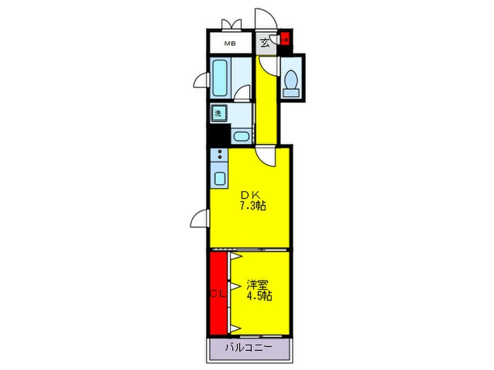間取り図 ノースクレセント