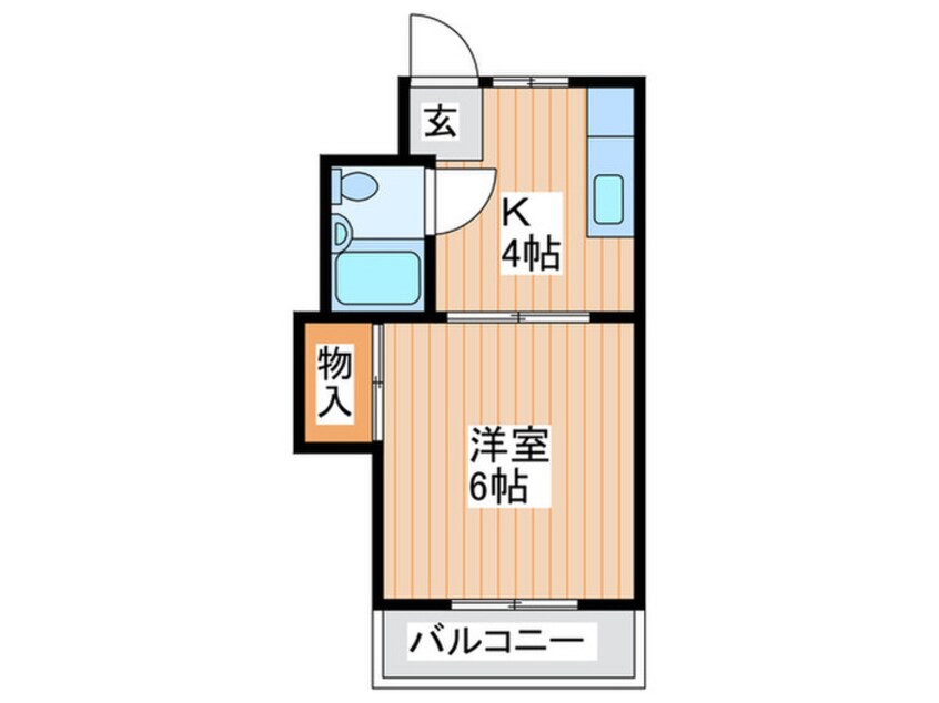 間取図 中川マンション