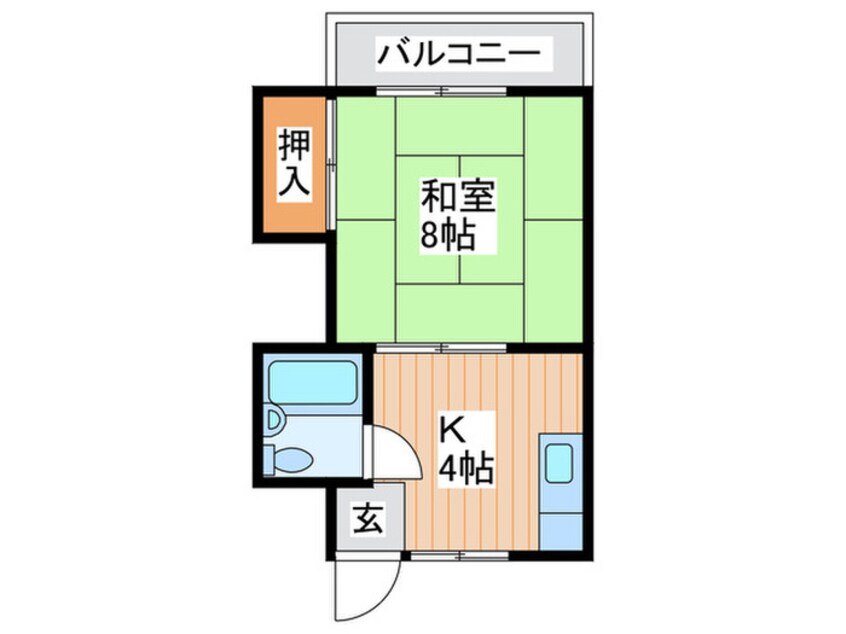 間取図 中川マンション