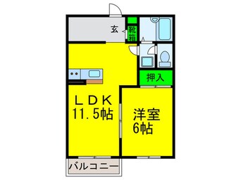 間取図 モアクレスト友