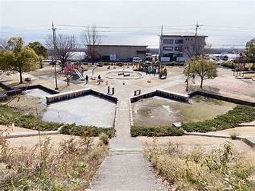 清林パーク(公園)まで650m レイクビュ－