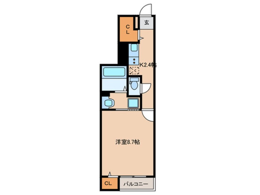 間取図 仮)グランディール高鷲Ⅱ