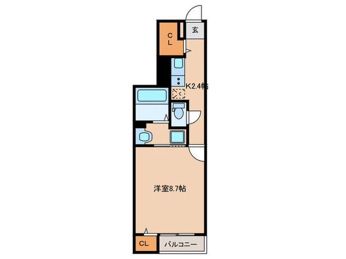 間取り図 仮)グランディール高鷲Ⅱ