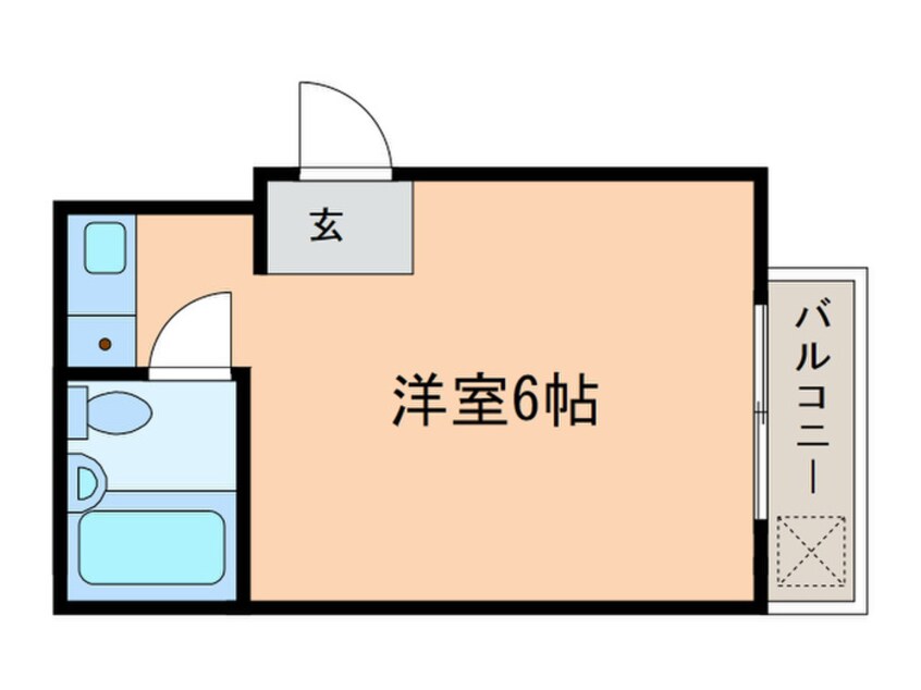 間取図 カーサ東一条