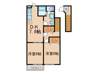 間取図 ロ‐レル・コ－ト