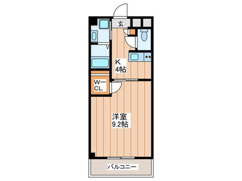 間取図 コンコ－ド福寿Ⅱ