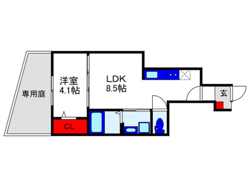 間取図 M&H ALEGRIA豊中曽根