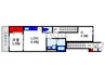 M&H ALEGRIA豊中曽根 1LDK+Sの間取り