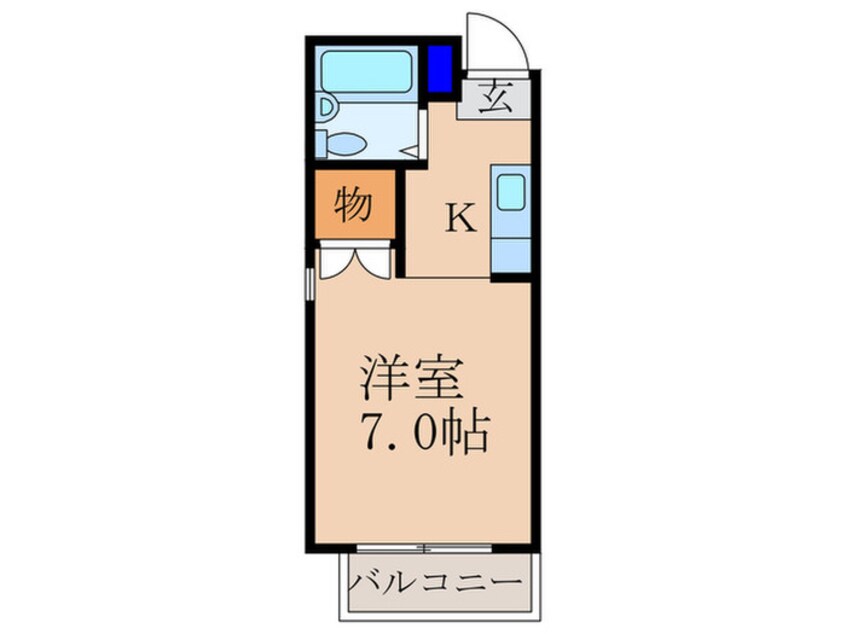 間取図 プリシード桃山京町レジデンス