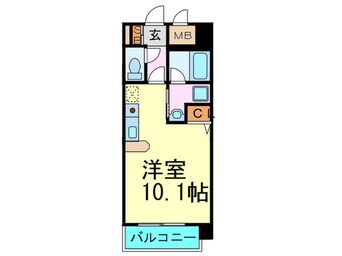 間取図 アスリ－ト本町西