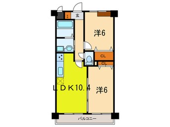 間取図 ラ・カーサ・フェリーチェ住吉南