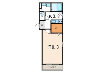 間取図 旭化成サニースクエア東灘