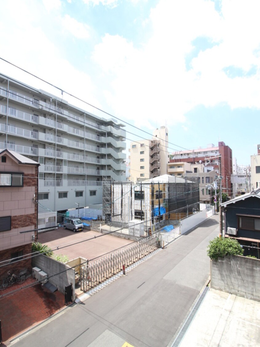 室内からの展望 ウインズコート城東中央