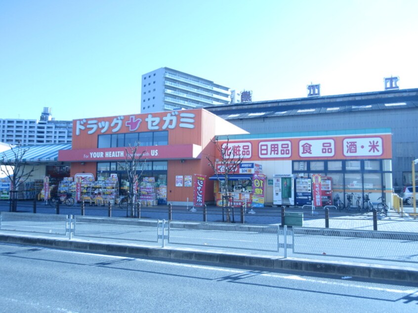 セガミ(ドラッグストア)まで593m ﾙ･ﾃﾞｾｰﾙ堺
