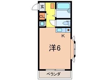 間取図 グリ－ンウインディ住吉