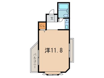 間取図 グリ－ンウインディ住吉