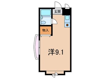 間取図 グリ－ンウインディ住吉