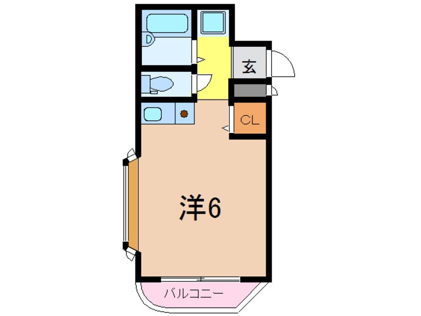 間取図 グリ－ンウインディ住吉