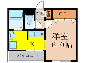 間取図 シェリール東淀川