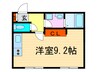 Gardencourt　SOLA 1Rの間取り