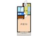 二条ＣＵＢＥ 1Kの間取り