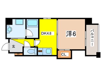 間取図 ｴｽｶ-ｻ阿倍野ﾊﾟ-ｸﾋﾞｭ-(1002)