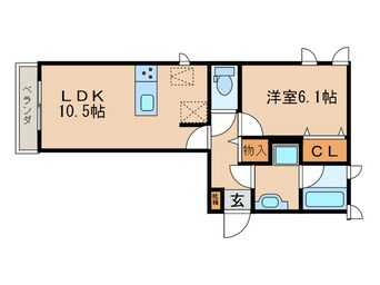 間取図 Ｌｅ ｃｉｅｌ Ⅰ