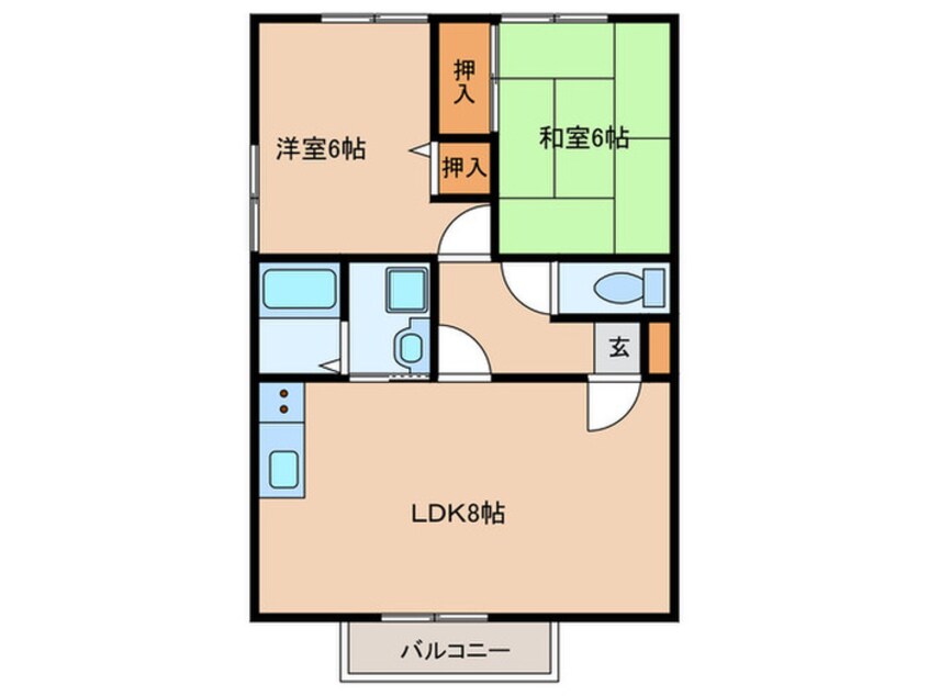 間取図 コンフォ大寿Ａ棟