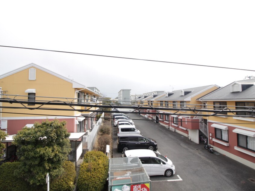 室内からの展望 プチ山岡