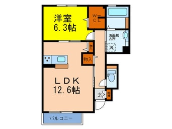 間取図 プリムローズ