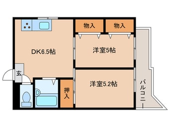間取図 ハイツ須磨