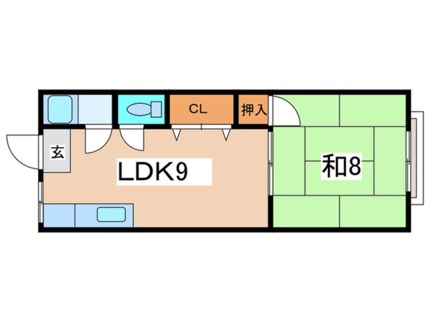 間取図 垣内マンション