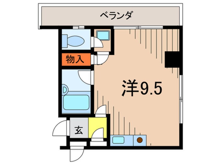 間取図 ルミエール逆瀬