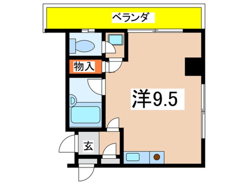 間取図 ルミエール逆瀬