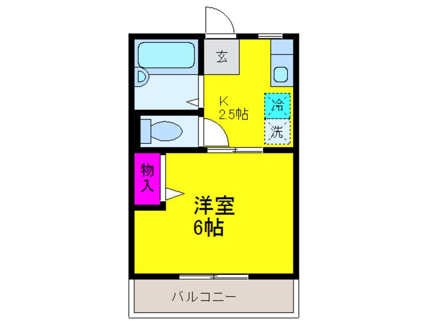 間取図 セルティア東貝塚