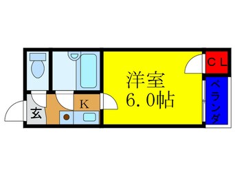 間取図 平ハツマンション