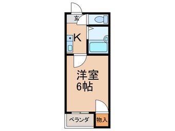 間取図 平ハツマンション