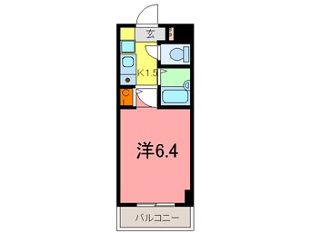 間取図 ワコーレ新神戸ステージ(406)