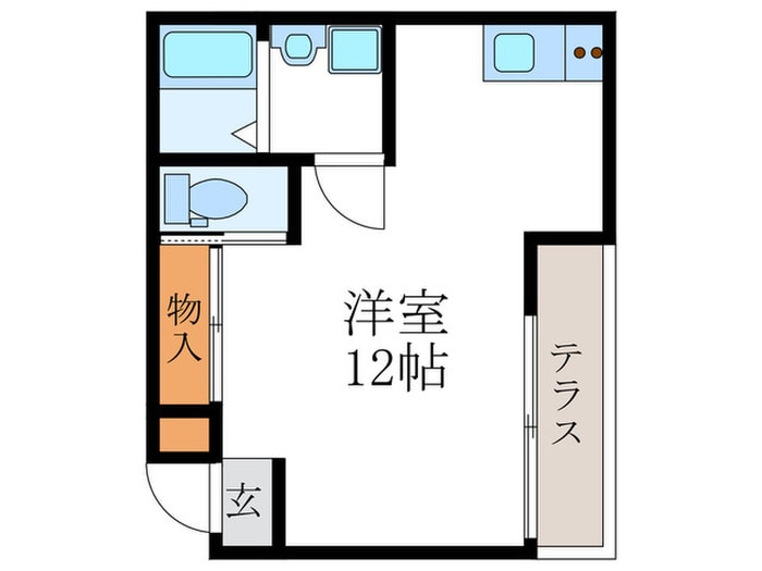 間取り図 アヴェニール鞍馬口