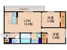 仮)Ｄ－ＲＯＯＭ守山３丁目 2LDKの間取り