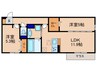仮)Ｄ－ＲＯＯＭ守山３丁目 2LDKの間取り