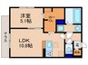 仮)Ｄ－ＲＯＯＭ守山３丁目 1LDKの間取り