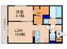 仮)Ｄ－ＲＯＯＭ守山３丁目 1LDKの間取り