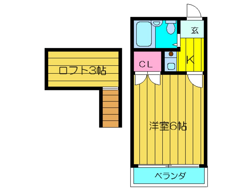 間取図 エル・エ－ル