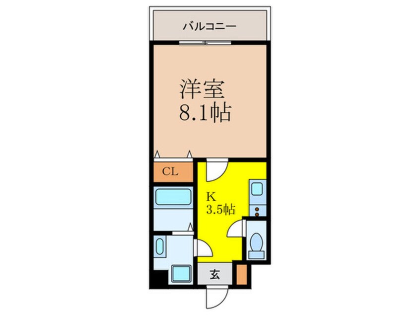 間取図 グランデトワールⅤ