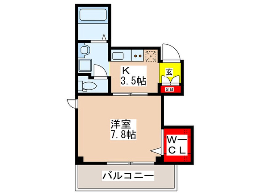 間取図 メゾン・ド・ピアフ