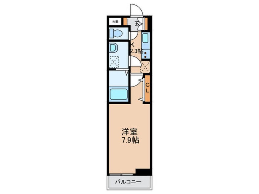 間取図 プレッソ　リンクウ