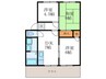 ア－バンＭ 3DKの間取り