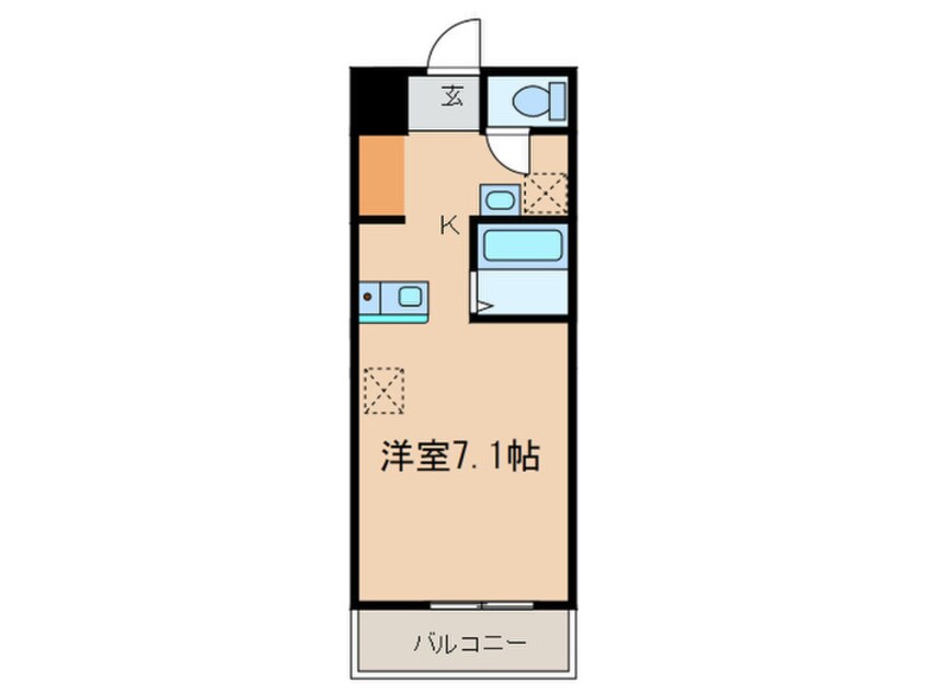 間取図 キャッスル京都南