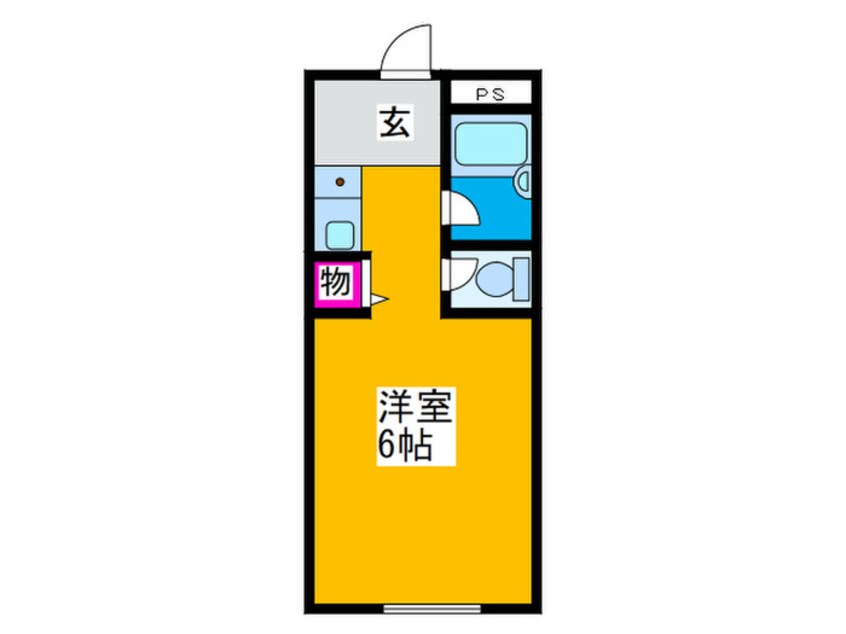 間取図 ノア－ズア－ク桃谷２１